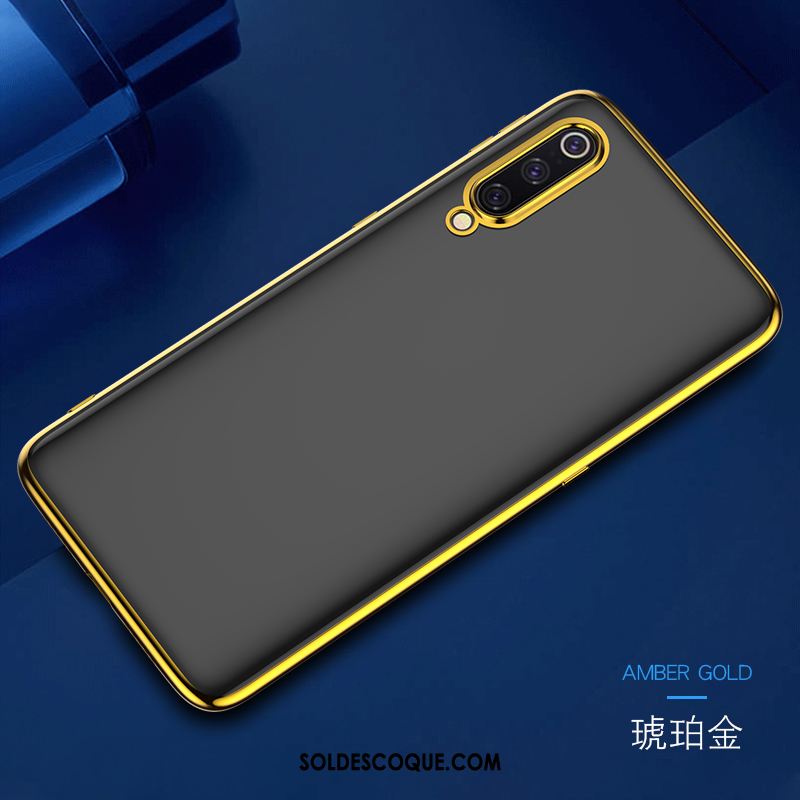 Coque Xiaomi Mi 9 Or Très Mince Tendance Silicone Personnalité Pas Cher