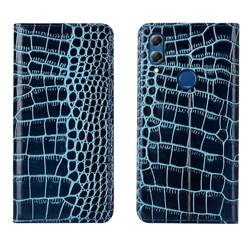 Coque Xiaomi Mi 9 Petit Protection Crocodile Rouge Étui En Ligne