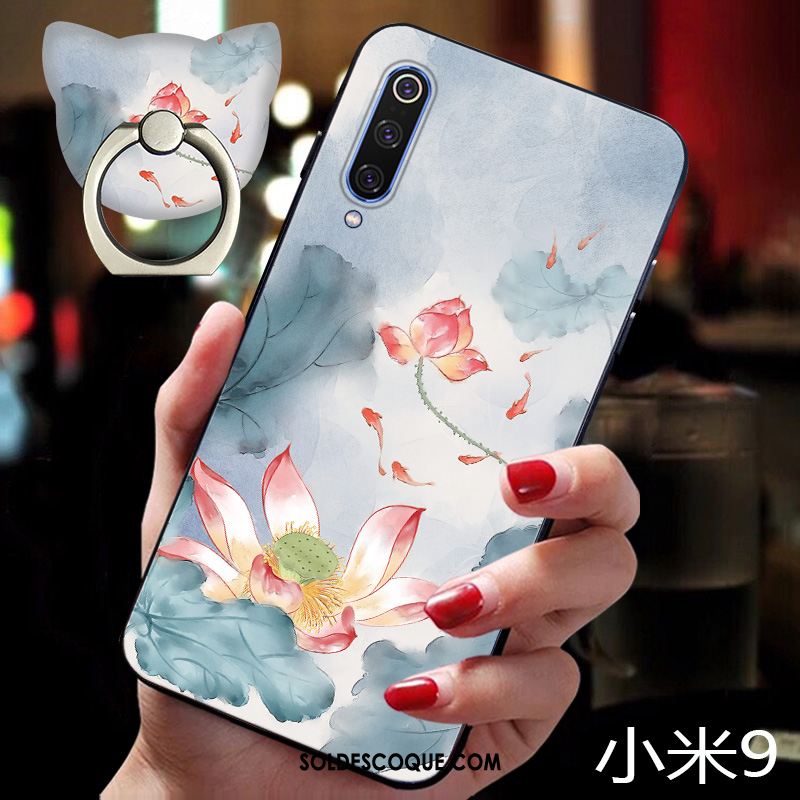 Coque Xiaomi Mi 9 Protection Beau Tout Compris Créatif Silicone France