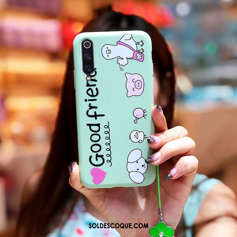 Coque Xiaomi Mi 9 Se Dessin Animé Silicone Charmant Art Incassable Pas Cher