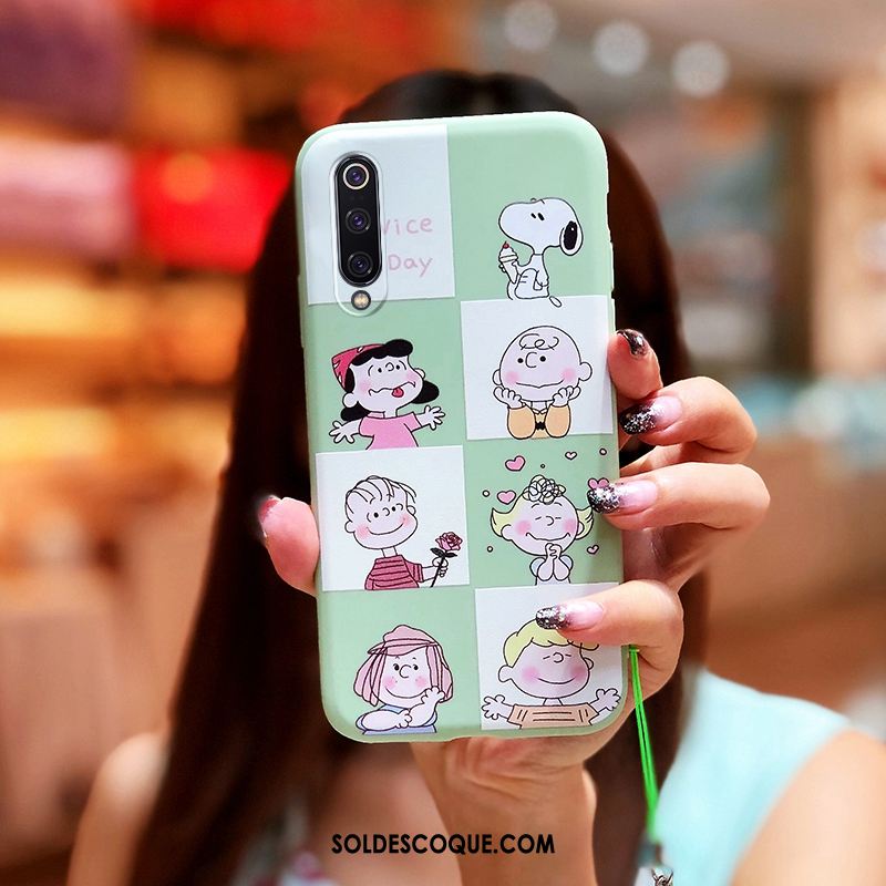 Coque Xiaomi Mi 9 Se Dessin Animé Silicone Charmant Art Incassable Pas Cher