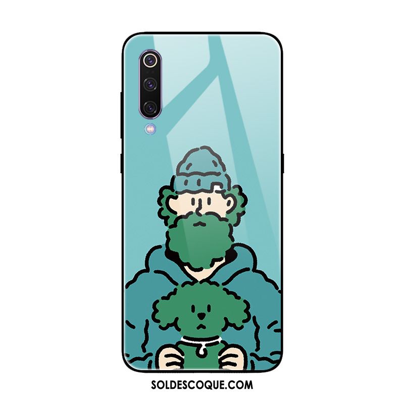 Coque Xiaomi Mi 9 Se Protection Étui Original Verre Trempé Chiens Pas Cher