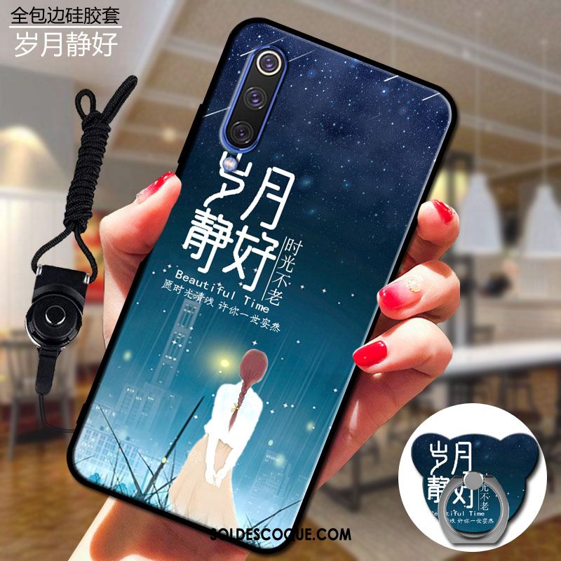 Coque Xiaomi Mi 9 Se Tendance Téléphone Portable Paysage Petit Gris Pas Cher