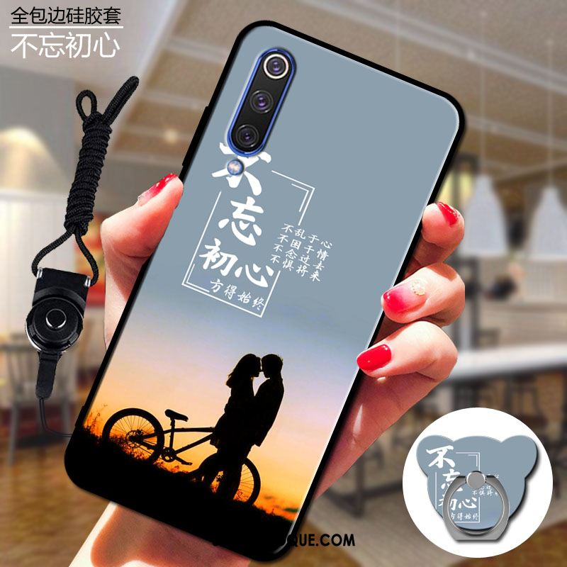 Coque Xiaomi Mi 9 Se Tendance Téléphone Portable Paysage Petit Gris Pas Cher