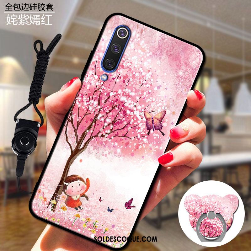 Coque Xiaomi Mi 9 Se Tendance Téléphone Portable Paysage Petit Gris Pas Cher