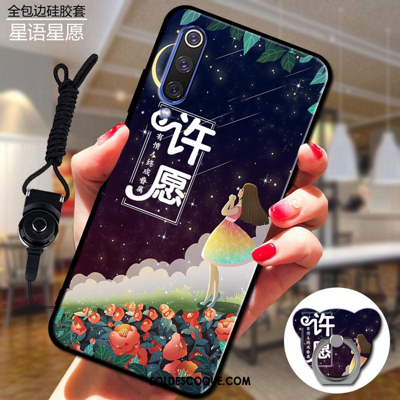 Coque Xiaomi Mi 9 Se Tendance Téléphone Portable Paysage Petit Gris Pas Cher