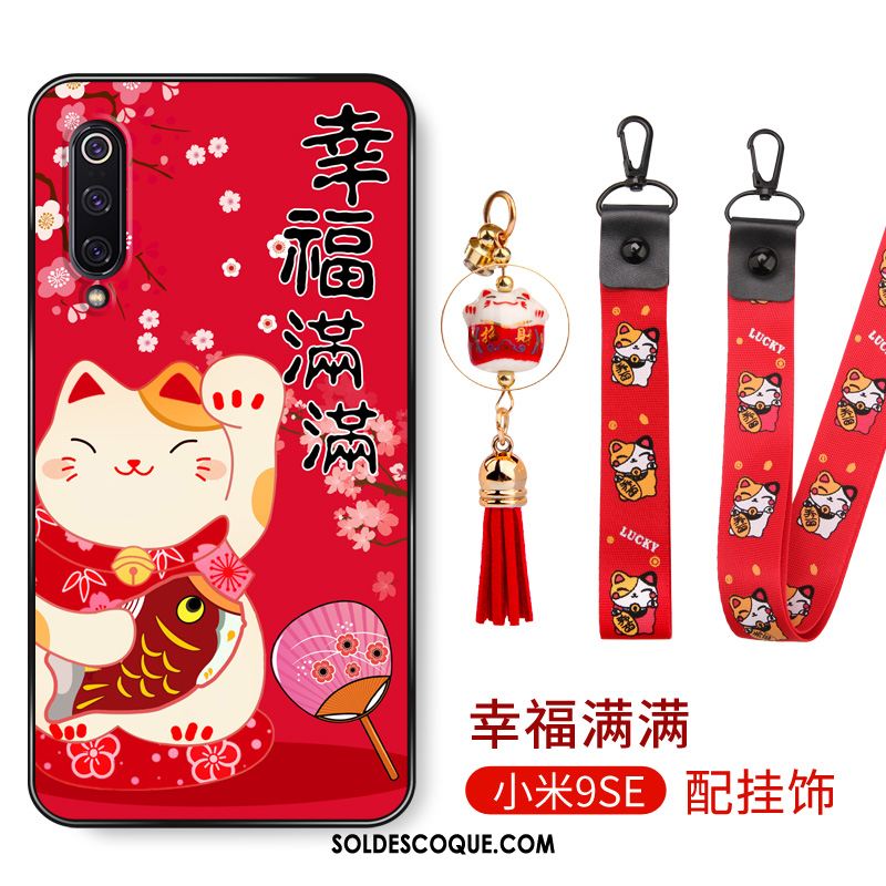 Coque Xiaomi Mi 9 Se Téléphone Portable Chat Étui Personnalité Petit Pas Cher