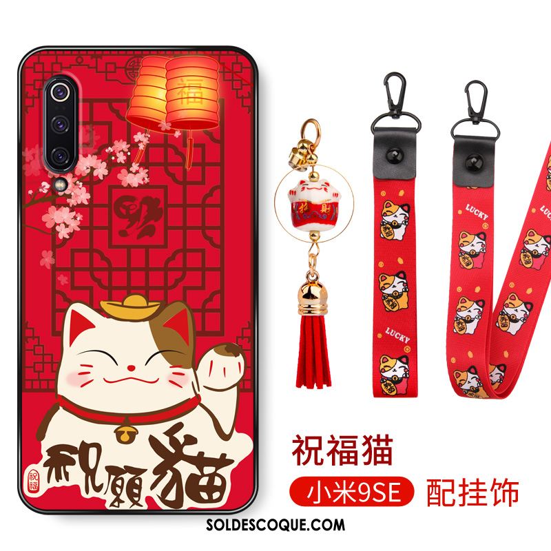 Coque Xiaomi Mi 9 Se Téléphone Portable Chat Étui Personnalité Petit Pas Cher