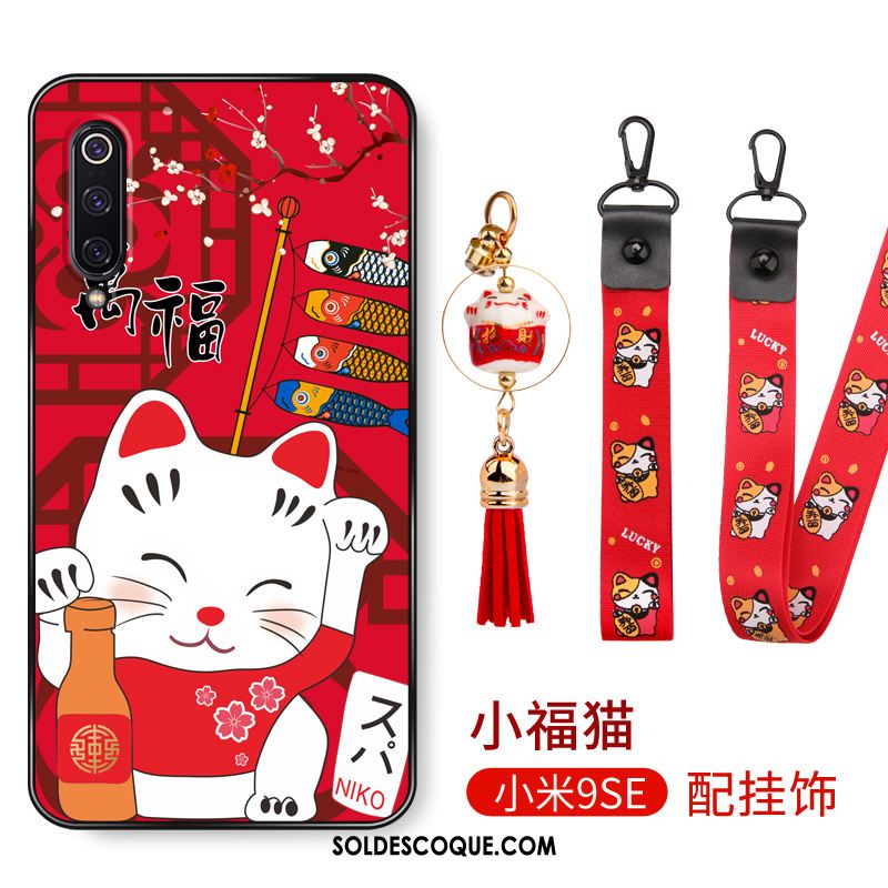 Coque Xiaomi Mi 9 Se Téléphone Portable Chat Étui Personnalité Petit Pas Cher
