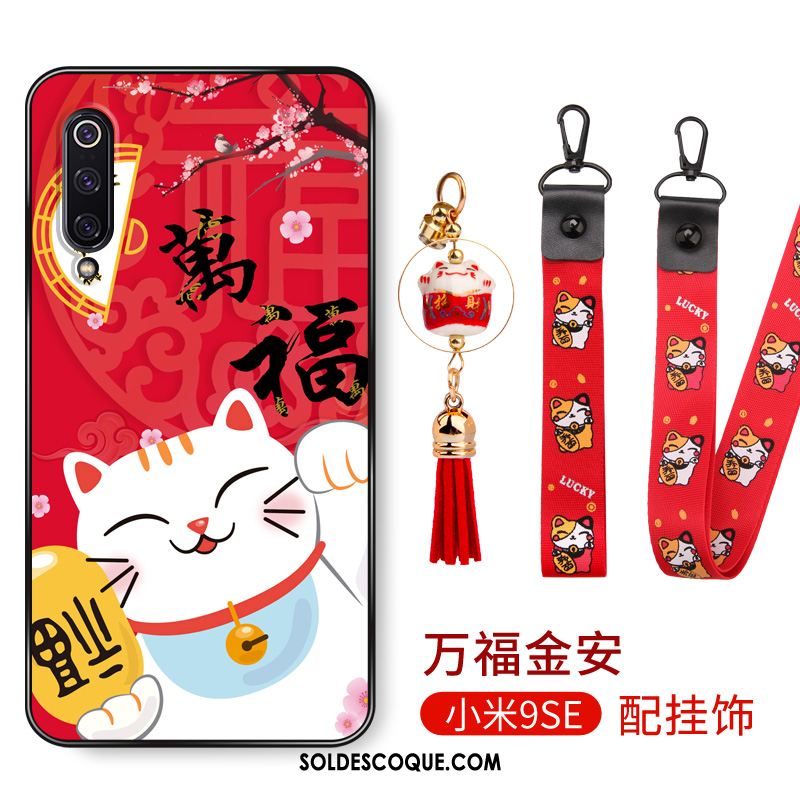 Coque Xiaomi Mi 9 Se Téléphone Portable Chat Étui Personnalité Petit Pas Cher