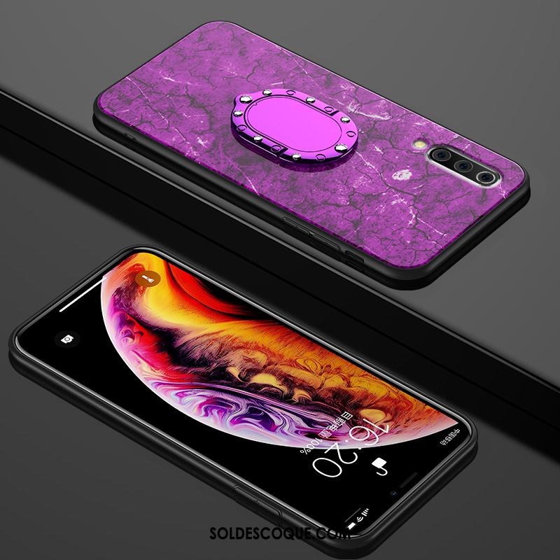Coque Xiaomi Mi 9 Se Téléphone Portable Violet Petit Modèle Fleurie Verre En Vente