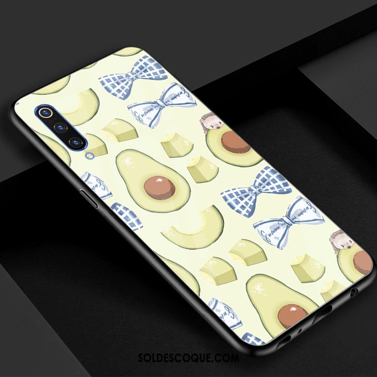 Coque Xiaomi Mi 9 Se Verre Vert Miroir Frais Téléphone Portable Soldes