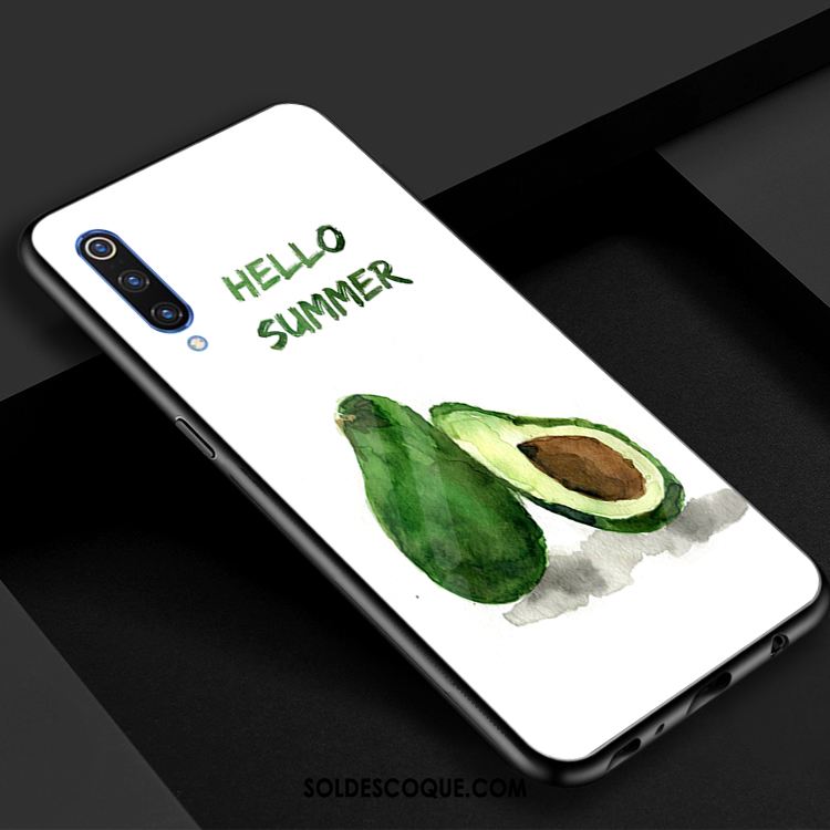 Coque Xiaomi Mi 9 Se Verre Vert Miroir Frais Téléphone Portable Soldes