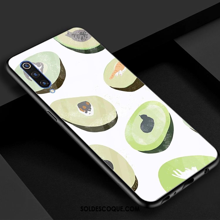 Coque Xiaomi Mi 9 Se Verre Vert Miroir Frais Téléphone Portable Soldes