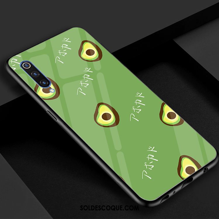 Coque Xiaomi Mi 9 Se Verre Vert Miroir Frais Téléphone Portable Soldes