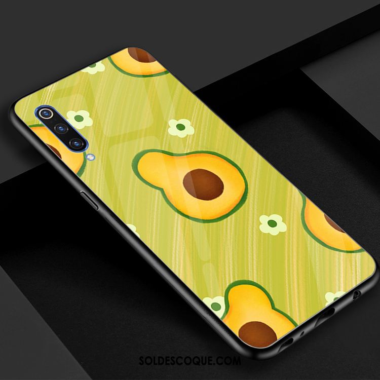 Coque Xiaomi Mi 9 Se Verre Vert Miroir Frais Téléphone Portable Soldes