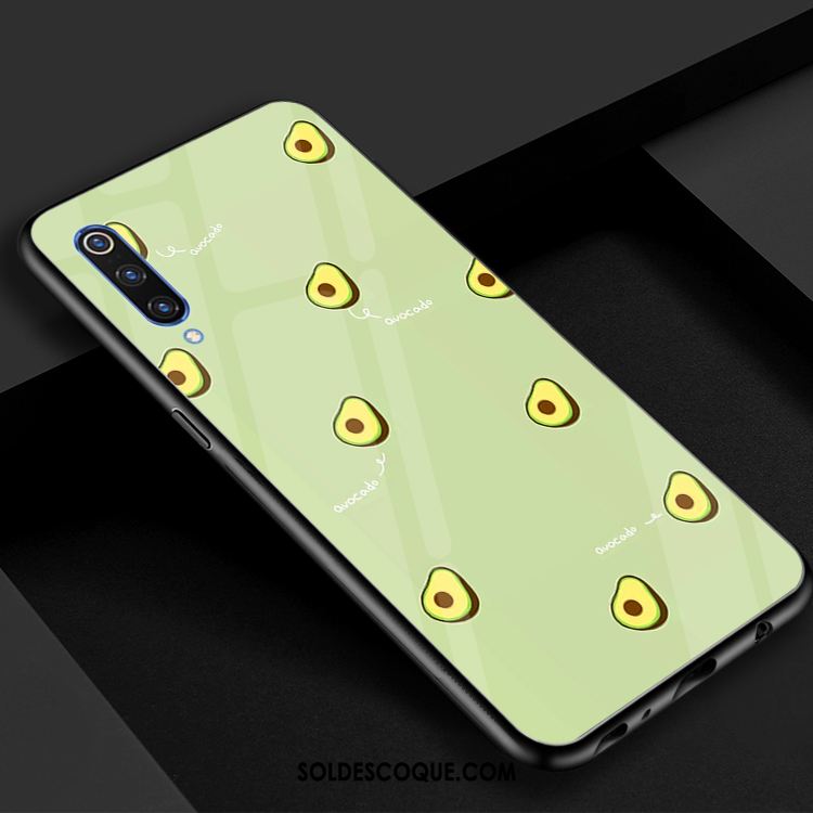 Coque Xiaomi Mi 9 Se Verre Vert Miroir Frais Téléphone Portable Soldes