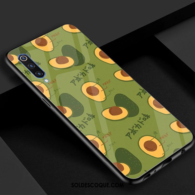 Coque Xiaomi Mi 9 Se Verre Vert Miroir Frais Téléphone Portable Soldes