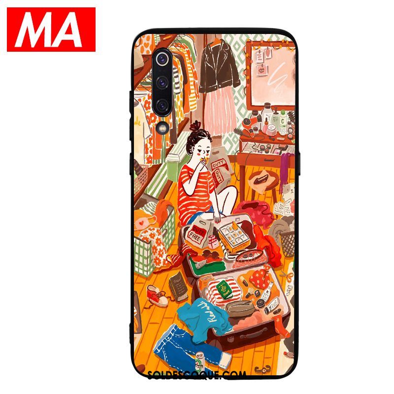 Coque Xiaomi Mi 9 Silicone Téléphone Portable Petit Fluide Doux Jeunesse Pas Cher