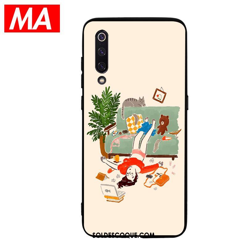 Coque Xiaomi Mi 9 Silicone Téléphone Portable Petit Fluide Doux Jeunesse Pas Cher