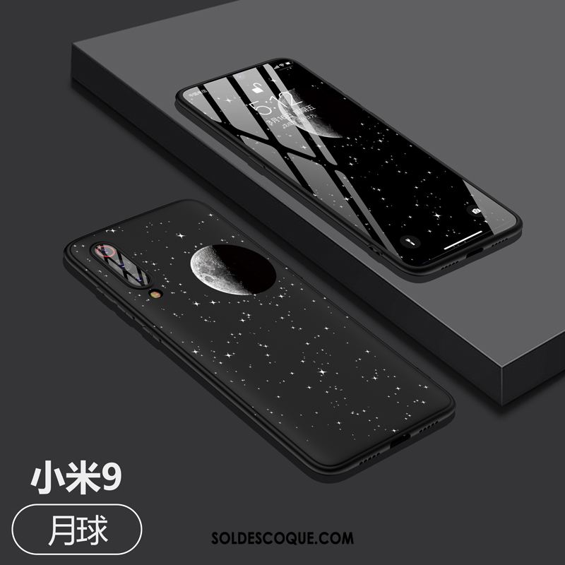 Coque Xiaomi Mi 9 Téléphone Portable Très Mince Personnalité Protection Marque De Tendance Pas Cher