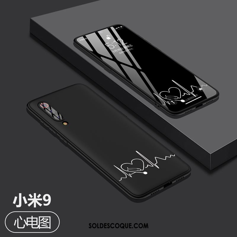 Coque Xiaomi Mi 9 Téléphone Portable Très Mince Personnalité Protection Marque De Tendance Pas Cher