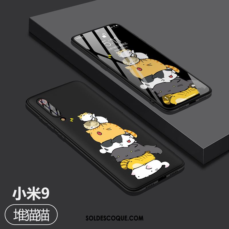Coque Xiaomi Mi 9 Téléphone Portable Très Mince Personnalité Protection Marque De Tendance Pas Cher