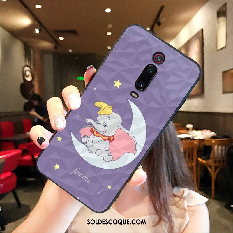 Coque Xiaomi Mi 9t Incassable Dessin Animé Vert Petit Étui Soldes