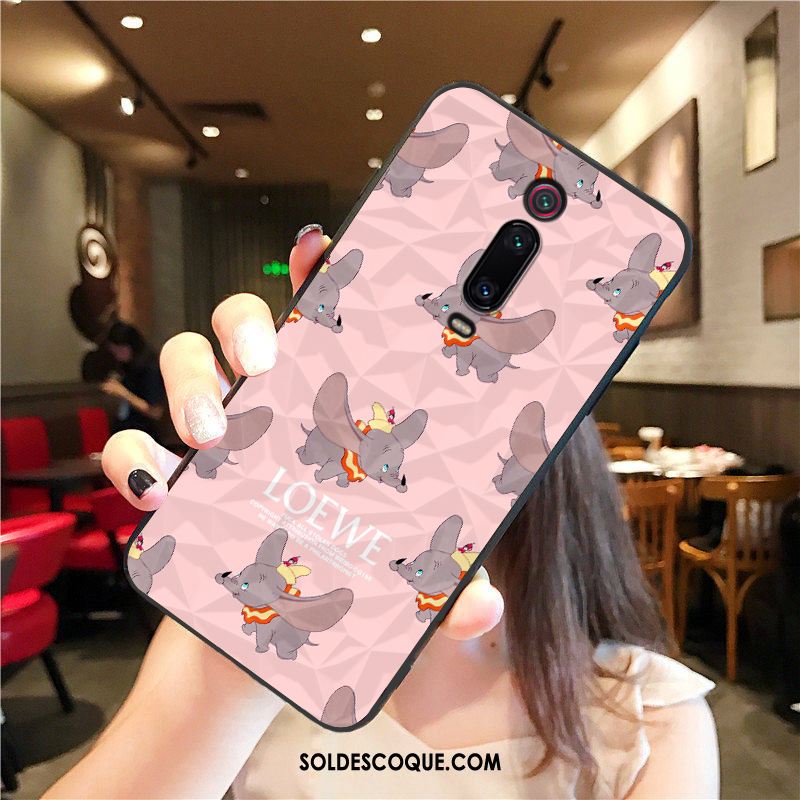 Coque Xiaomi Mi 9t Incassable Dessin Animé Vert Petit Étui Soldes