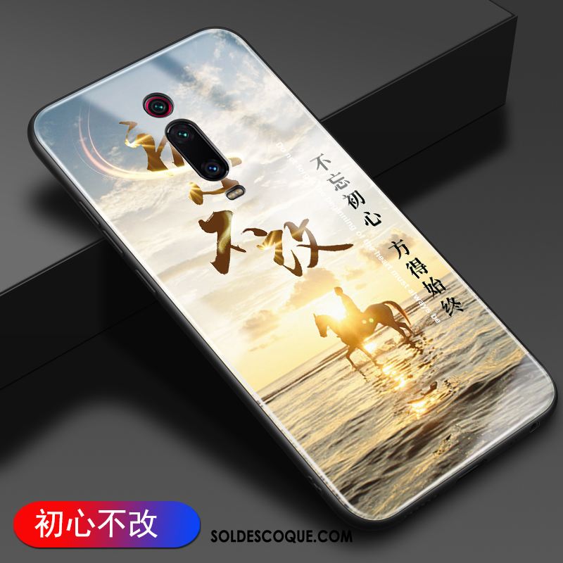 Coque Xiaomi Mi 9t Personnalité Protection Fluide Doux Verre Nouveau En Vente