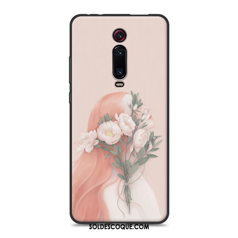 Coque Xiaomi Mi 9t Petit Téléphone Portable Art Protection Rouge Pas Cher