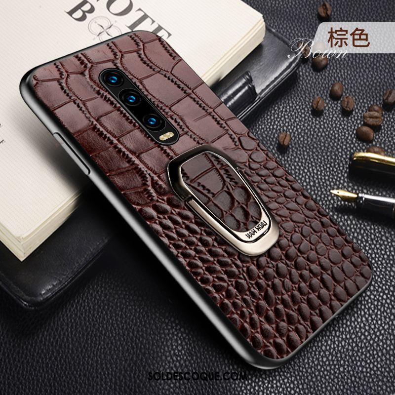 Coque Xiaomi Mi 9t Pro Incassable Étui En Cuir Petit Noir Mode Housse En Ligne