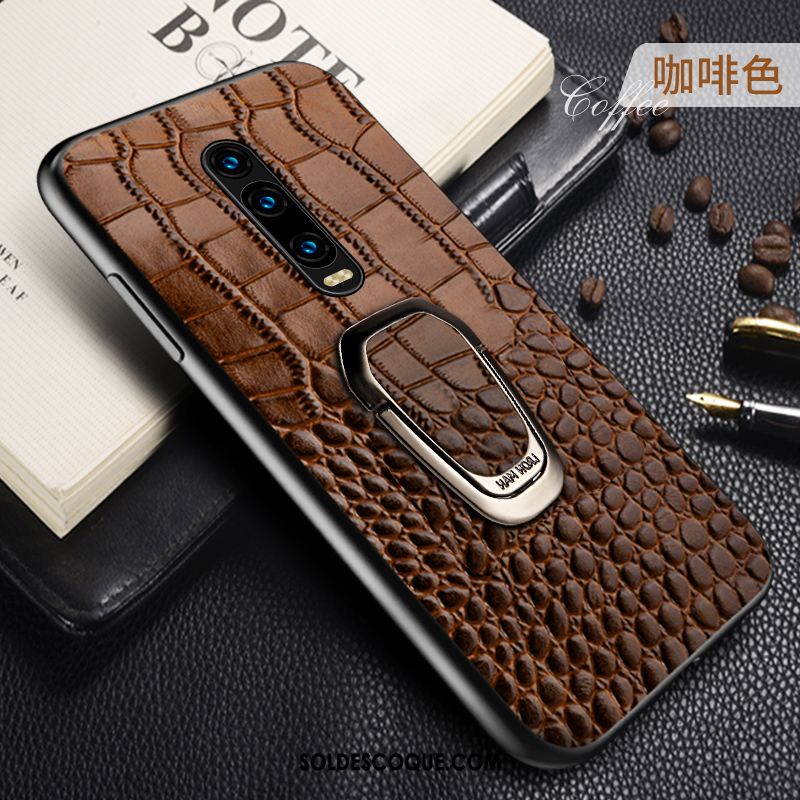 Coque Xiaomi Mi 9t Pro Incassable Étui En Cuir Petit Noir Mode Housse En Ligne