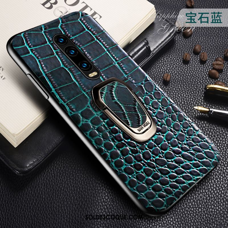 Coque Xiaomi Mi 9t Pro Incassable Étui En Cuir Petit Noir Mode Housse En Ligne