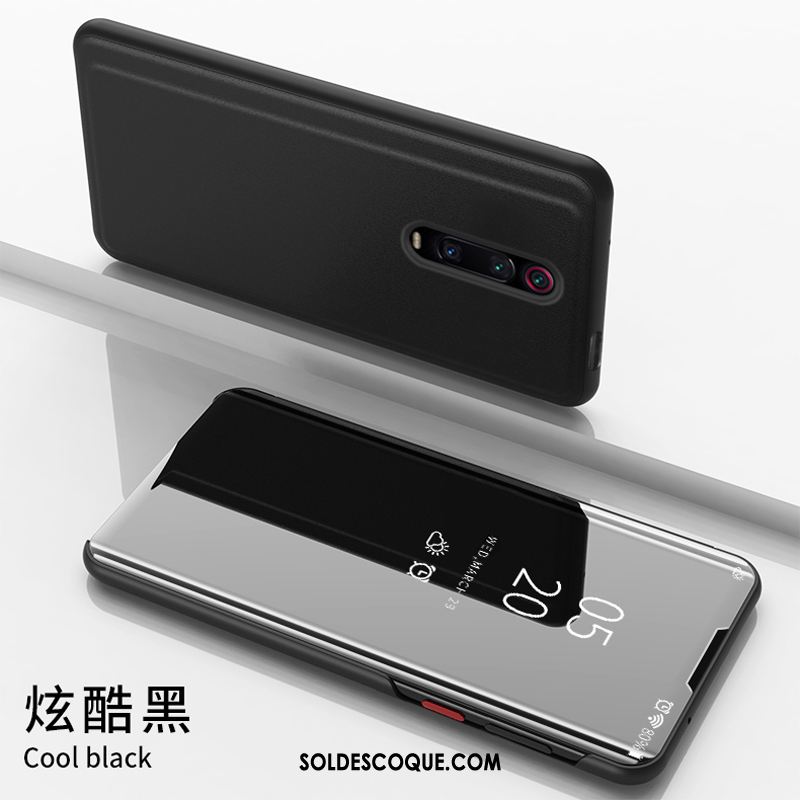 Coque Xiaomi Mi 9t Pro Protection Étui Tempérer Petit Noir Pas Cher