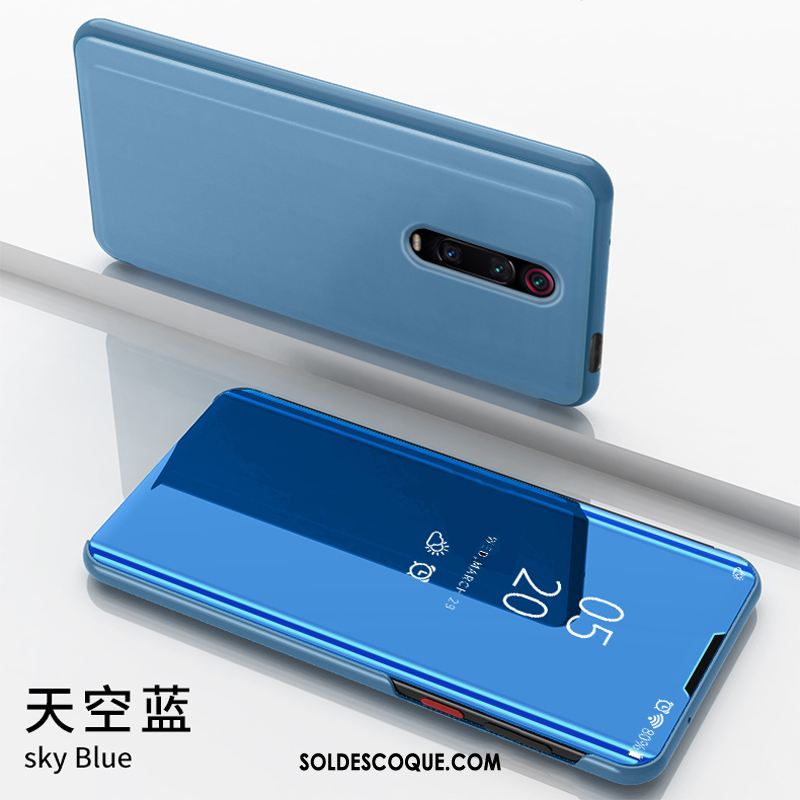 Coque Xiaomi Mi 9t Pro Protection Étui Tempérer Petit Noir Pas Cher