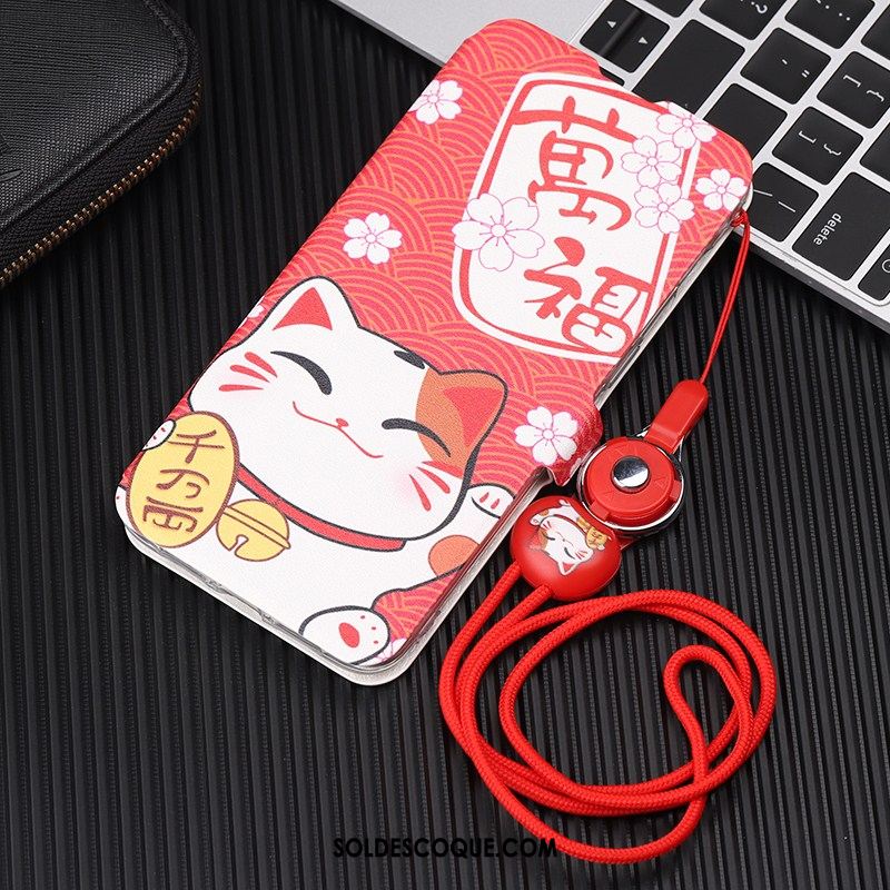 Coque Xiaomi Mi 9t Pro Étui En Cuir Rouge Incassable Petit Téléphone Portable En Ligne