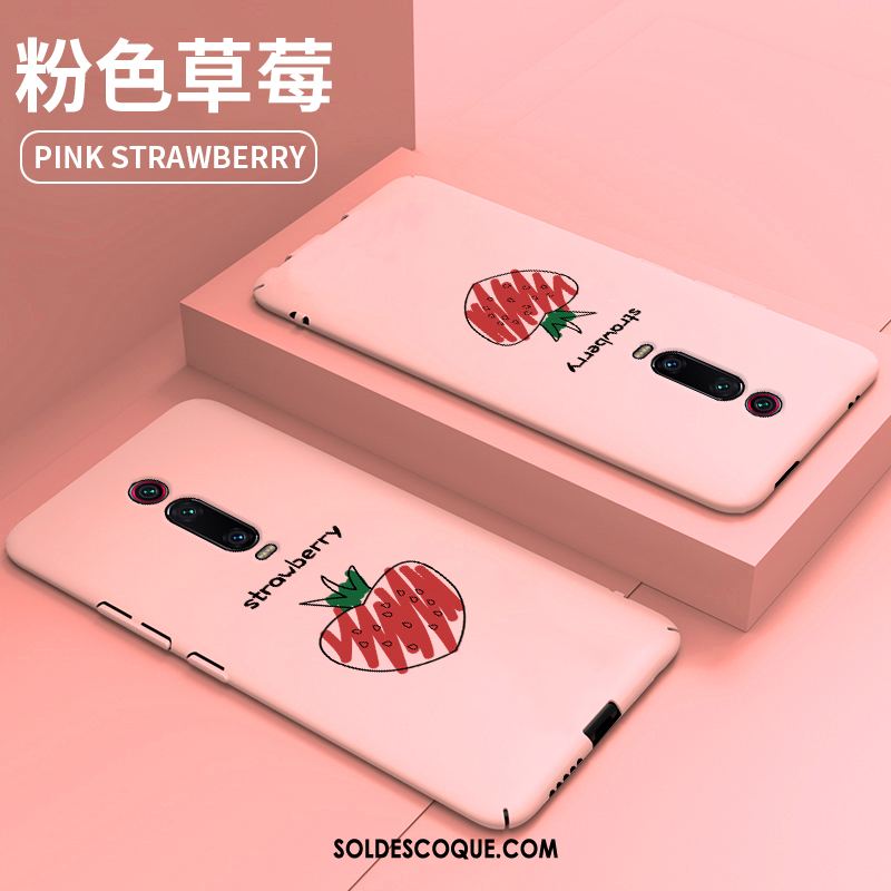 Coque Xiaomi Mi 9t Protection Dessin Animé Rouge Créatif Tout Compris Pas Cher