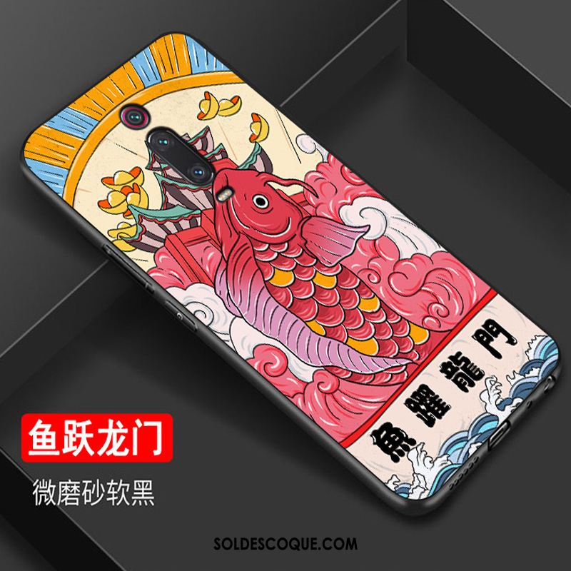 Coque Xiaomi Mi 9t Protection Incassable Petit Personnalité Rouge Housse En Ligne