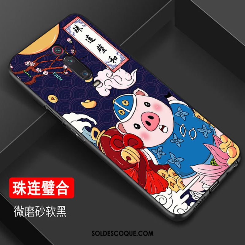 Coque Xiaomi Mi 9t Protection Incassable Petit Personnalité Rouge Housse En Ligne