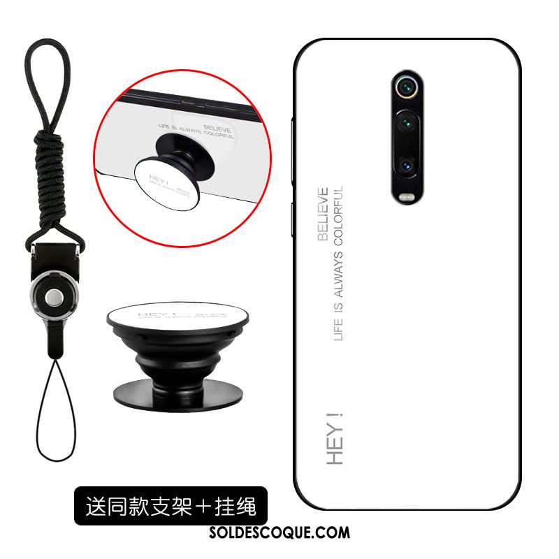 Coque Xiaomi Mi 9t Tendance Silicone Net Rouge Étui Incassable En Ligne