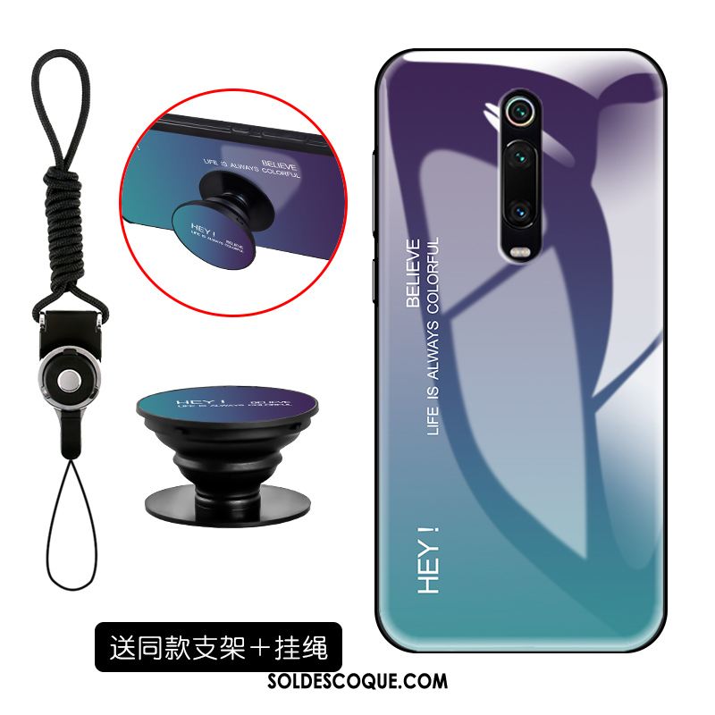 Coque Xiaomi Mi 9t Tendance Silicone Net Rouge Étui Incassable En Ligne