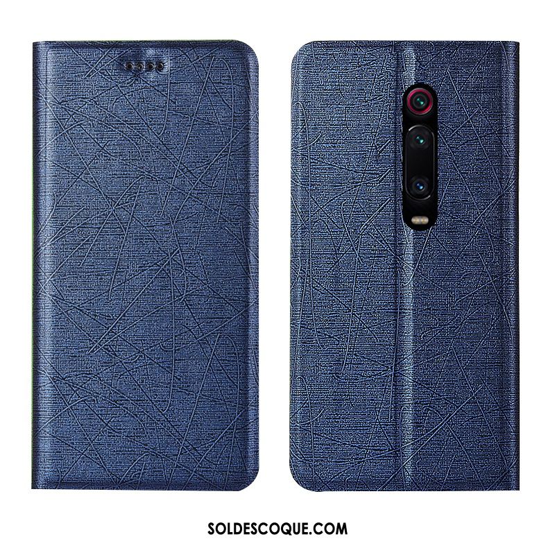 Coque Xiaomi Mi 9t Tout Compris Téléphone Portable Étui En Cuir Protection Soie Soldes