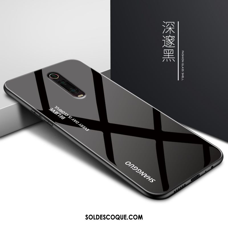 Coque Xiaomi Mi 9t Téléphone Portable Mode Bleu Étui Simple Housse Pas Cher