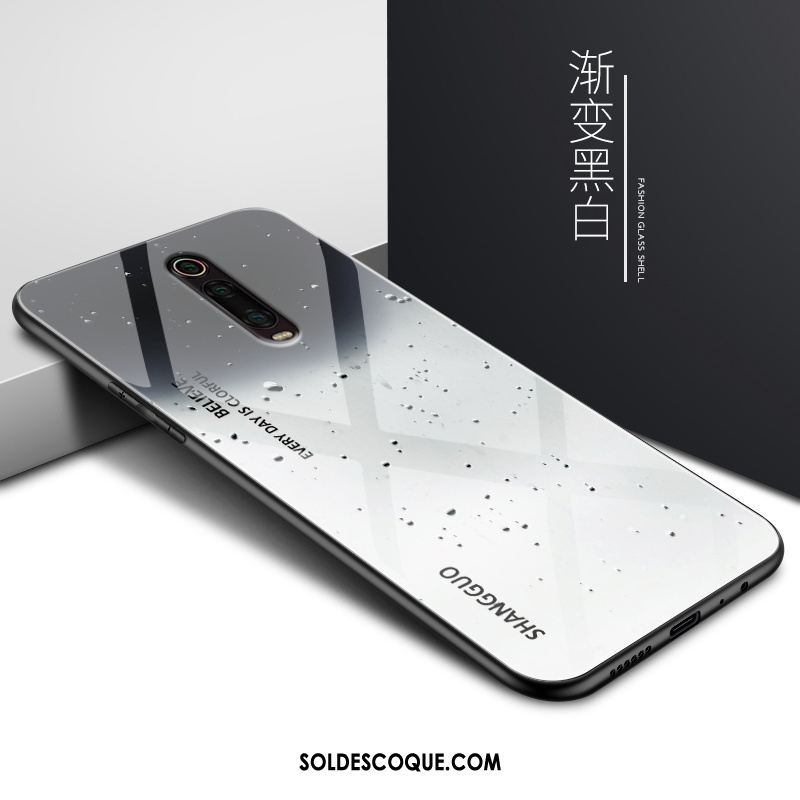 Coque Xiaomi Mi 9t Téléphone Portable Mode Bleu Étui Simple Housse Pas Cher