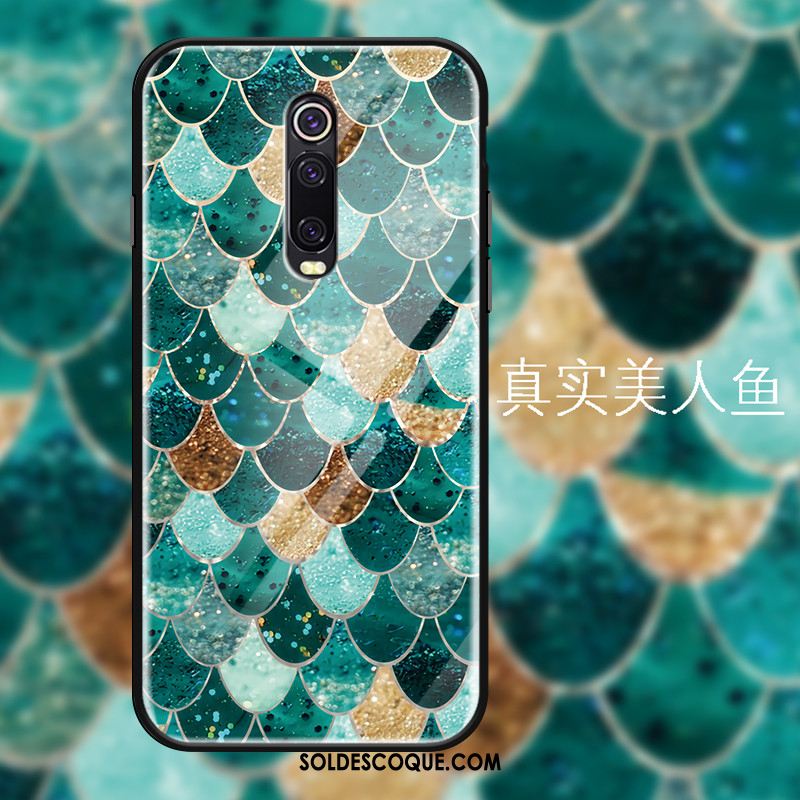 Coque Xiaomi Mi 9t Étui Sirène Tout Compris Verre Mode Pas Cher