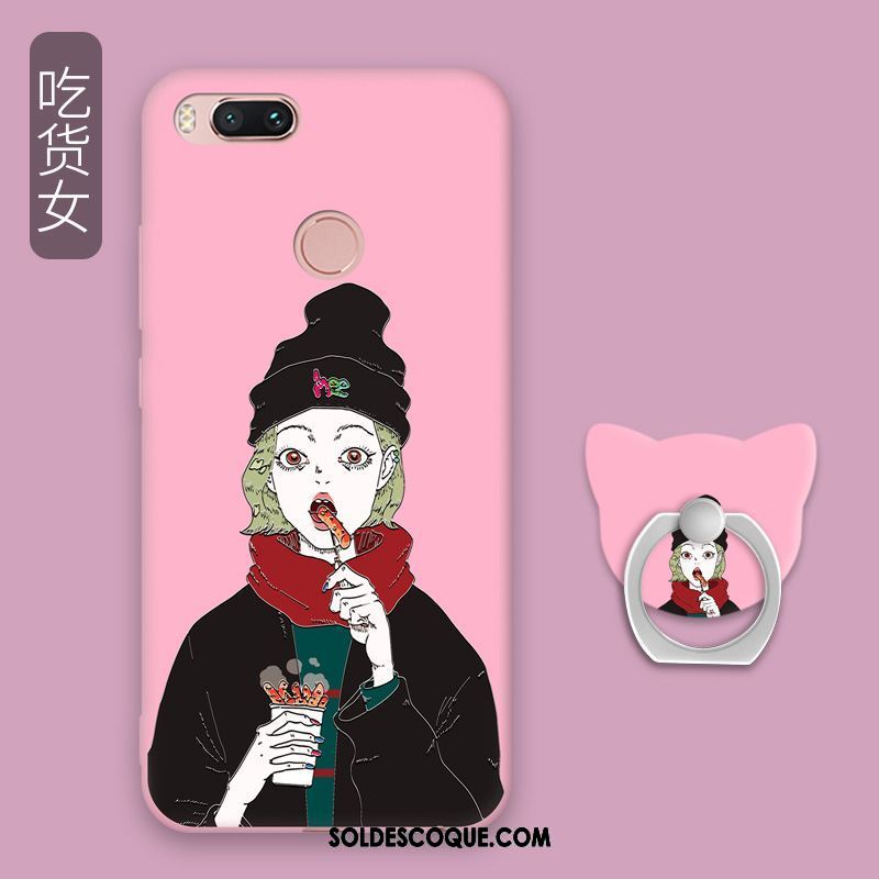 Coque Xiaomi Mi A1 Fluide Doux Nouveau Incassable Petit Anneau Housse En Vente