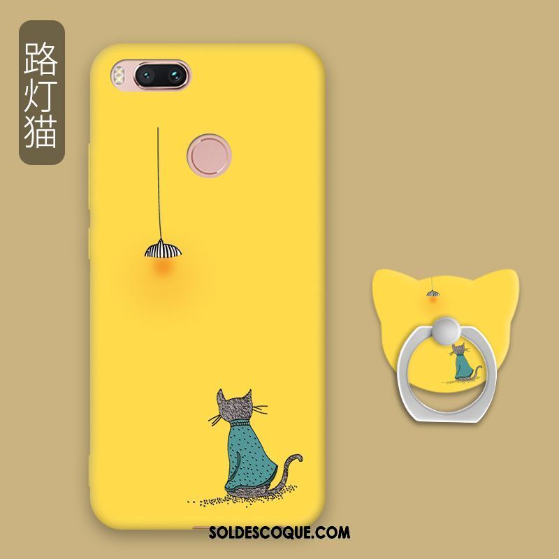 Coque Xiaomi Mi A1 Fluide Doux Nouveau Incassable Petit Anneau Housse En Vente