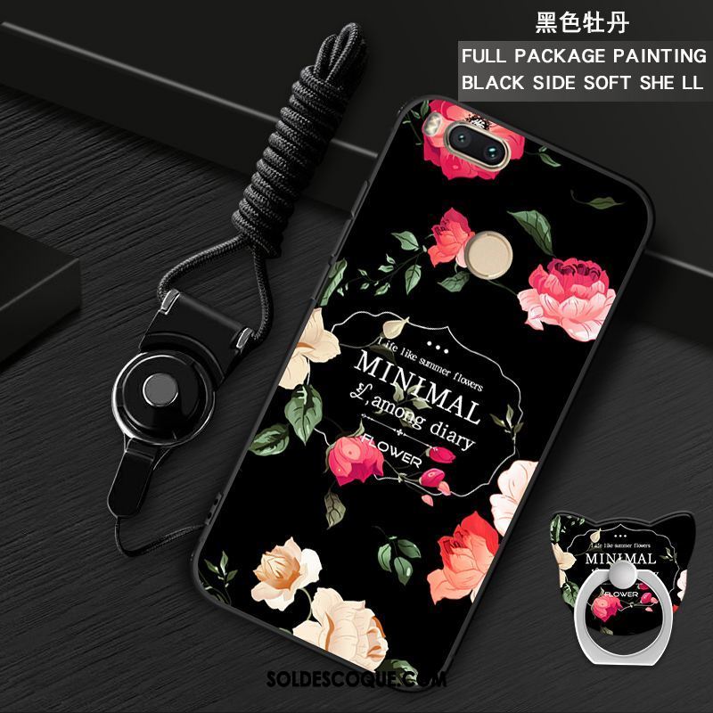 Coque Xiaomi Mi A1 Incassable Ornements Suspendus Créatif Téléphone Portable Anneau En Vente