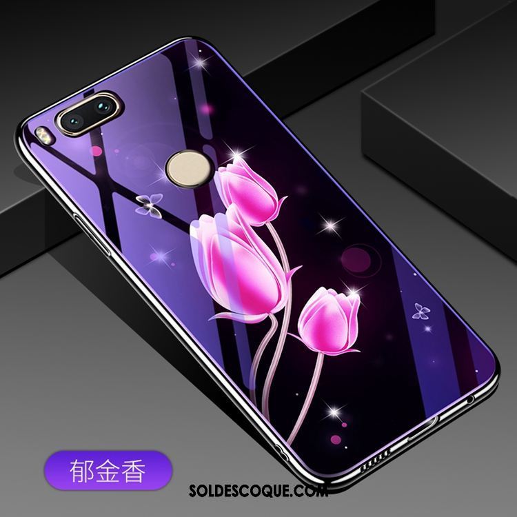 Coque Xiaomi Mi A1 Incassable Tout Compris Difficile Violet Téléphone Portable Soldes